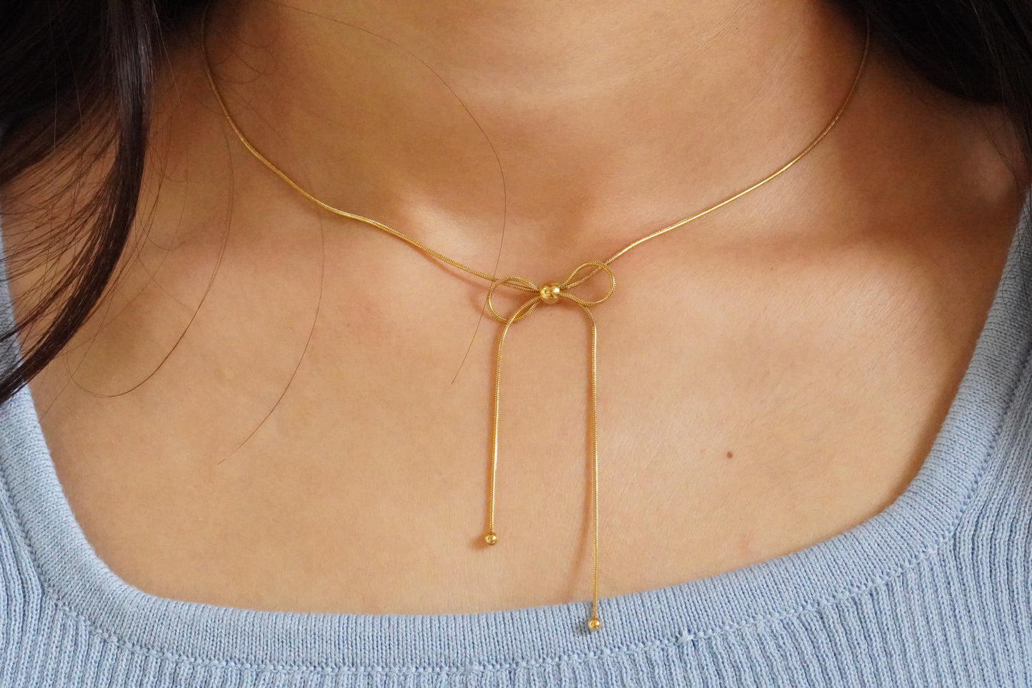 Ribbon Necklace