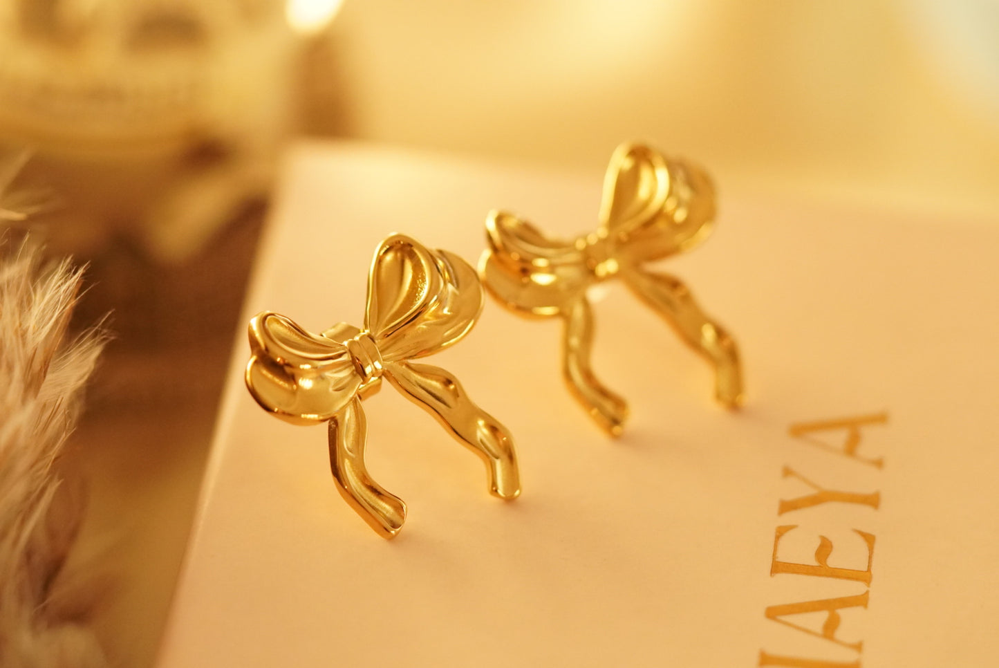 Princess Bow Earrings