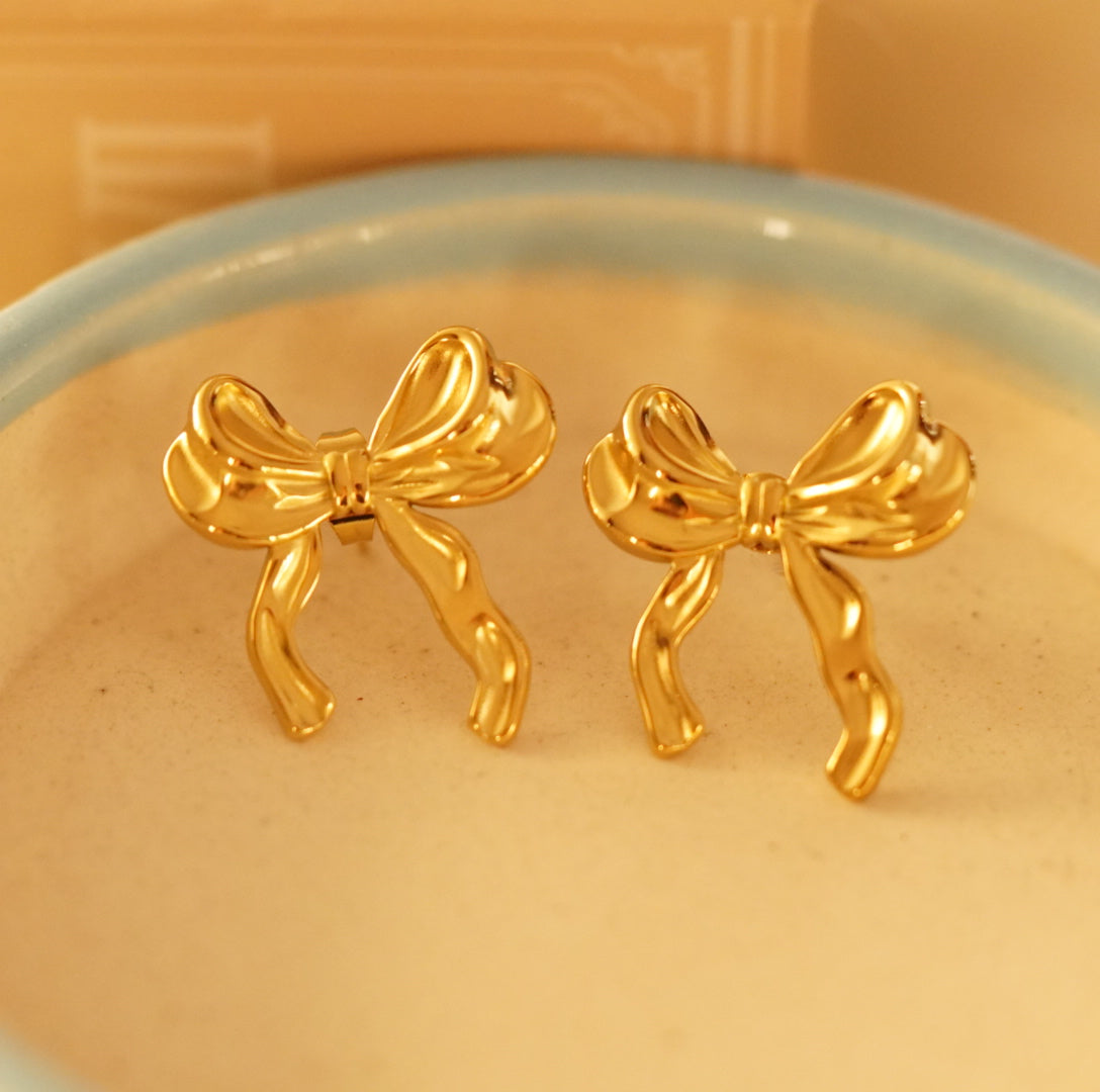 Princess Bow Earrings
