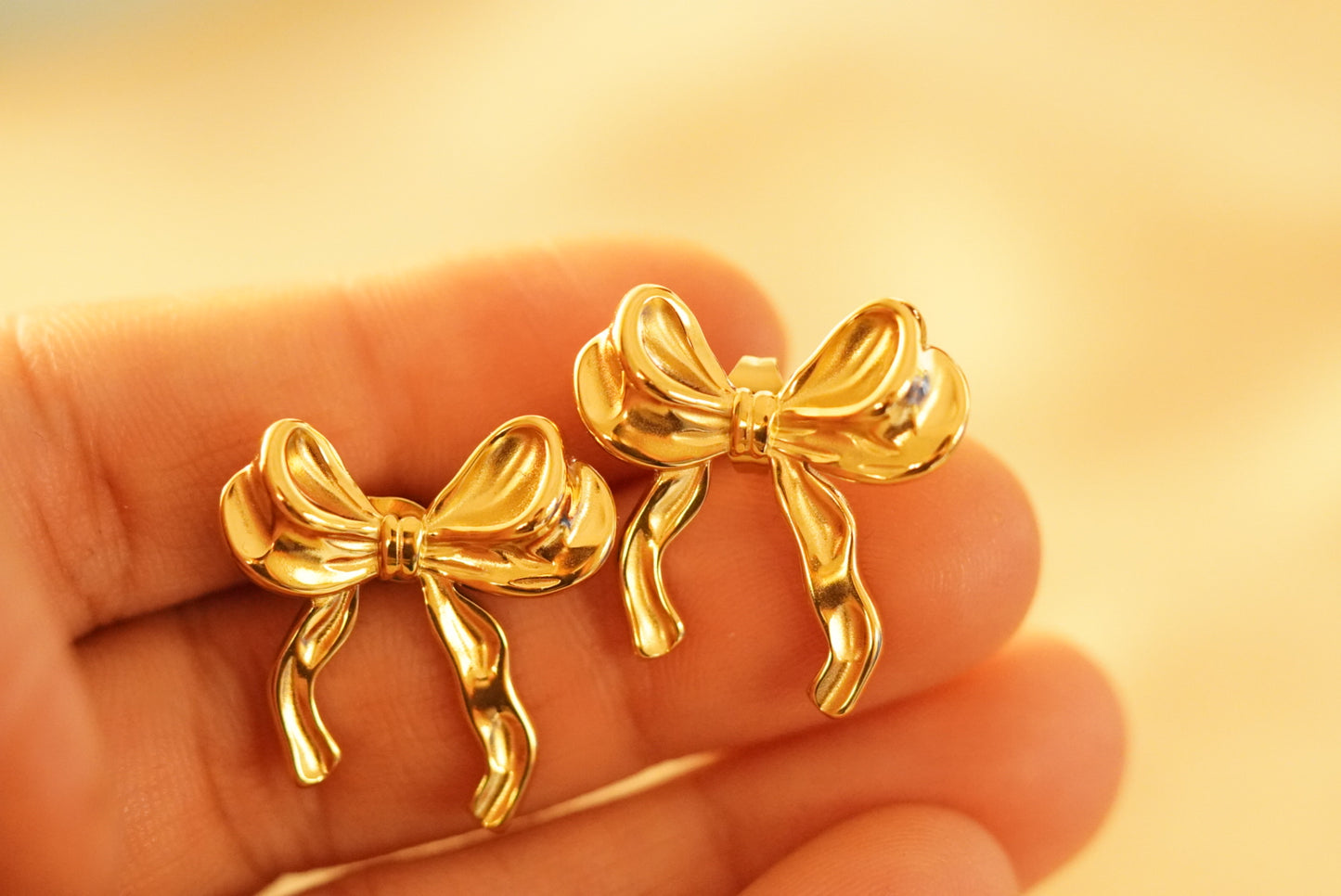 Princess Bow Earrings