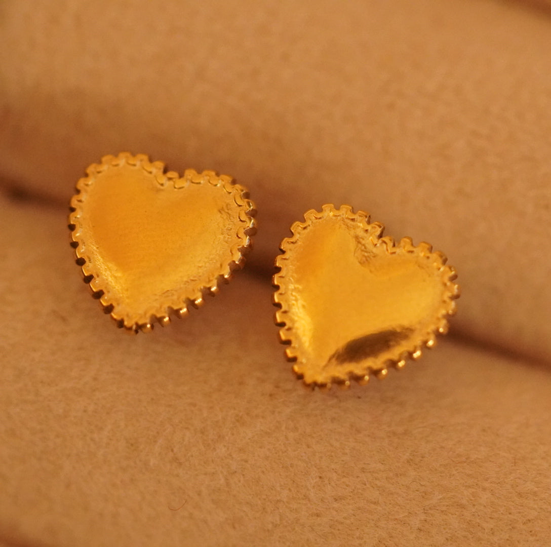 Heart Earrings (Small)