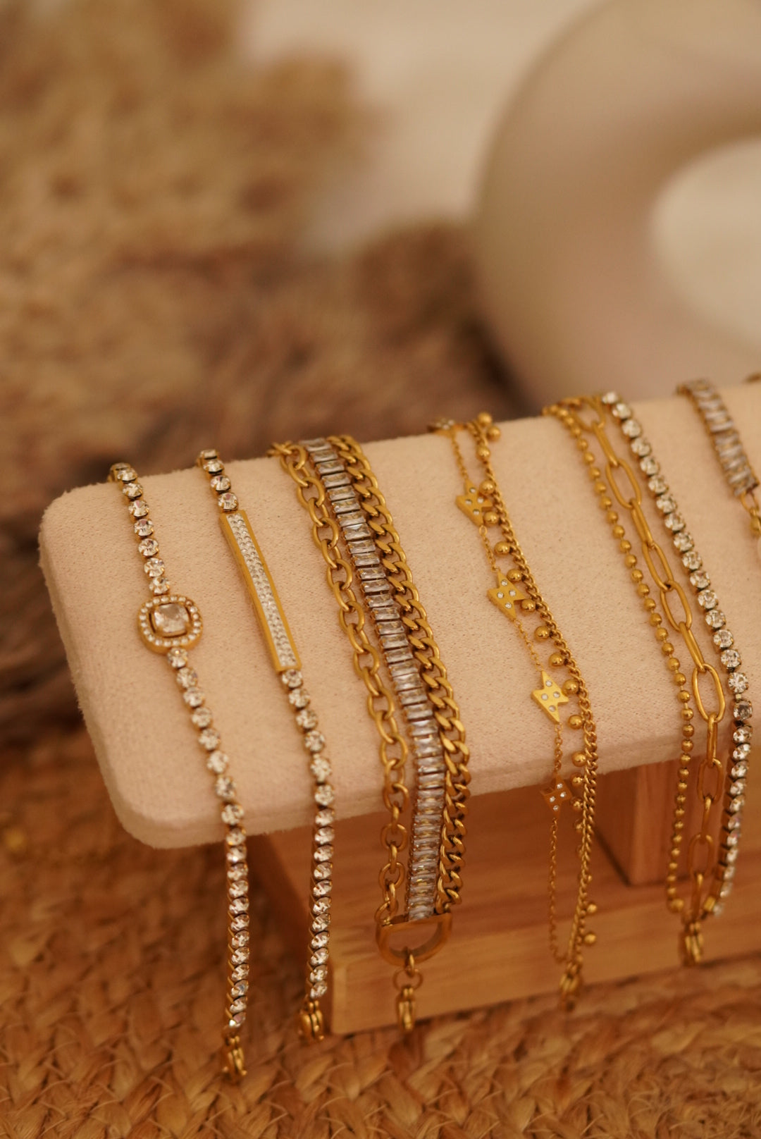 18K Gold-Plated Bracelets